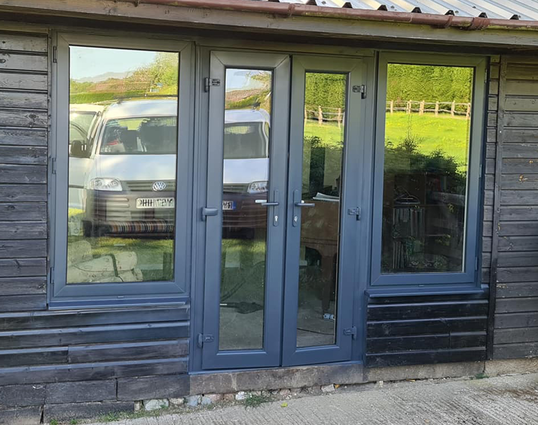 Windows and doors spraying in West Sussex